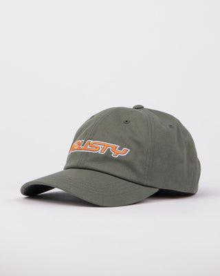 Mens Reverb Dad Cap in Shadow Army