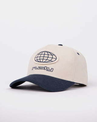 Mens Internazionale Snapback Cap in Navy Blue