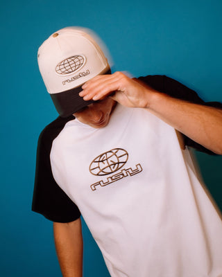 Mens Internazionale Snapback Cap in Navy Blue