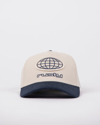 Mens Internazionale Snapback Cap in Navy Blue