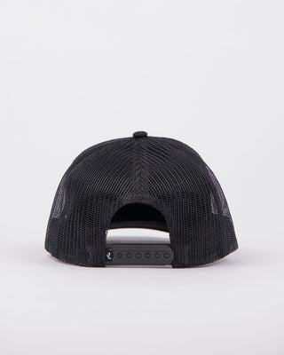 Mens Boonta Trucker Cap in Black