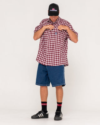 Mens Boonta Trucker Cap in Black