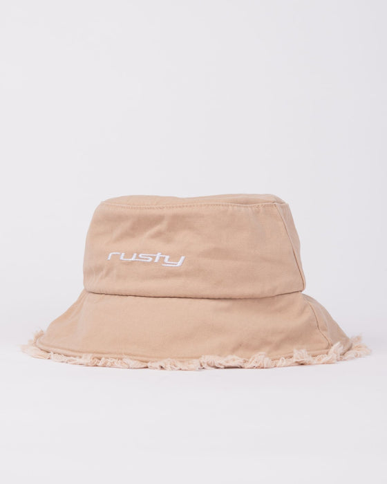 girls-glimmer-bucket-hat-girls-in-taupe
