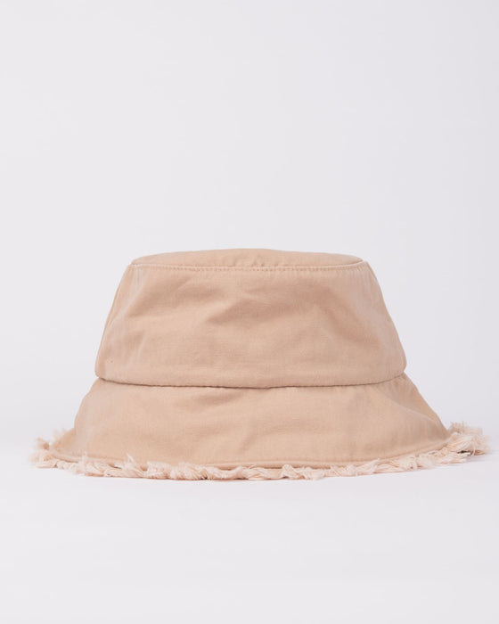 girls-glimmer-bucket-hat-girls-in-taupe