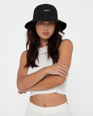Womans Bailey Bucket Hat in Black