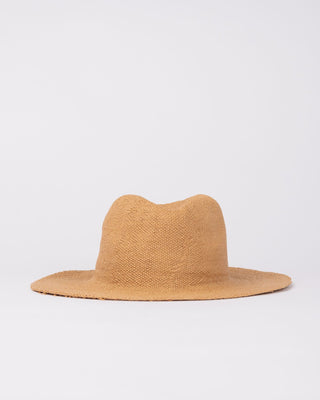 Mens Dean Crushable Straw Hat in Caramel