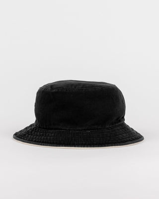 Mens Kick Flip Reversible Bucket Hat in Oatmeal 2