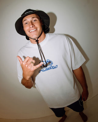 Mens Carbon Bucket Hat in Coal