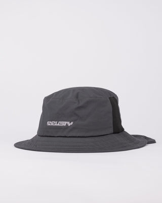 Mens Carbon Bucket Hat in Coal