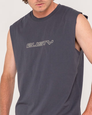 Man wearing Flip Daddy Muscle in Carbon