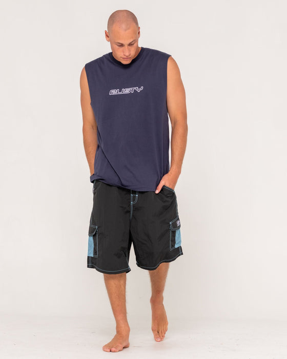 man-wearing-flip-daddy-muscle-in-navy-blue