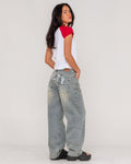 Norty Bethany Baggy Low Rise Jean