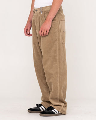 Man wearing Flip Daddy Cord Pant in Khaki