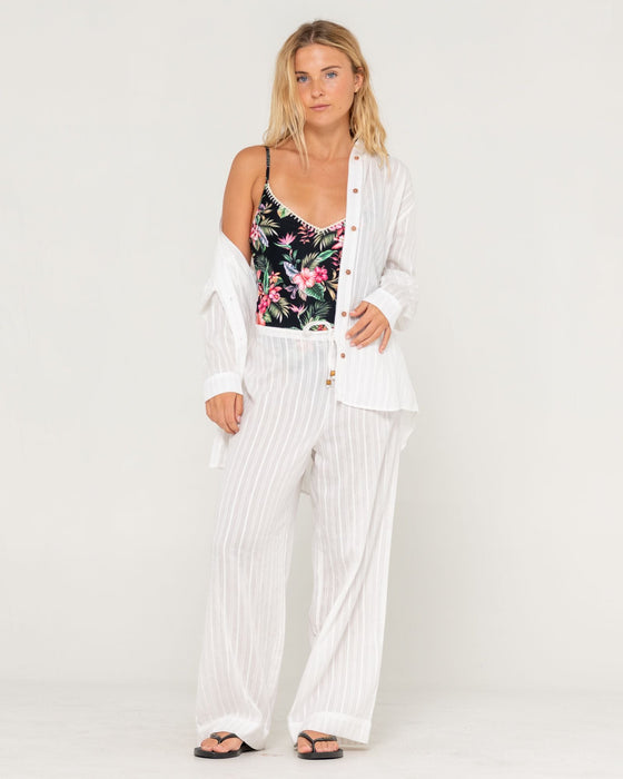 woman-wearing-cici-sheer-overshirt-in-white