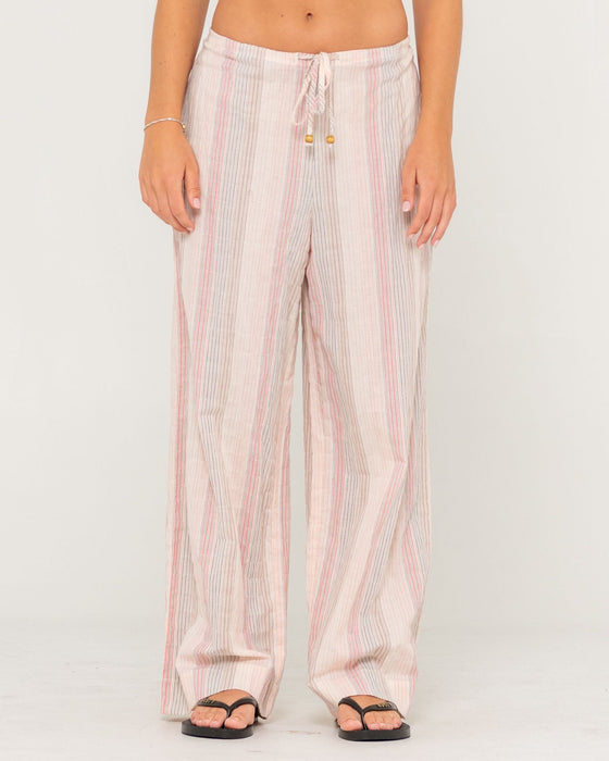 woman-wearing-goa-stripe-beach-pant-in-multi-stripe
