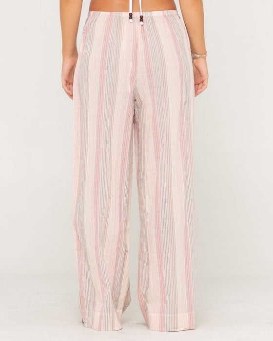 woman-wearing-goa-stripe-beach-pant-in-multi-stripe