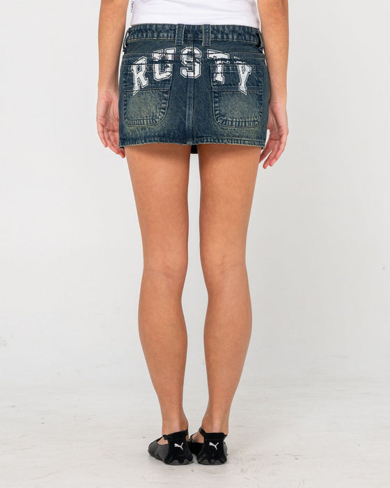 woman-wearing-norty-low-rise-denim-micro-mini-skirt-in-dark-n-dirty