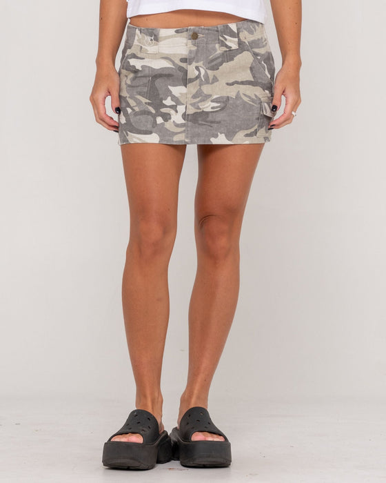 woman-wearing-camo-mile-low-rise-mini-skirt-in-camo