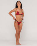 Rack City Stripe Brazilian Bikini Bottom
