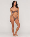Lennie Leopard Side Tie Bikini Bottom