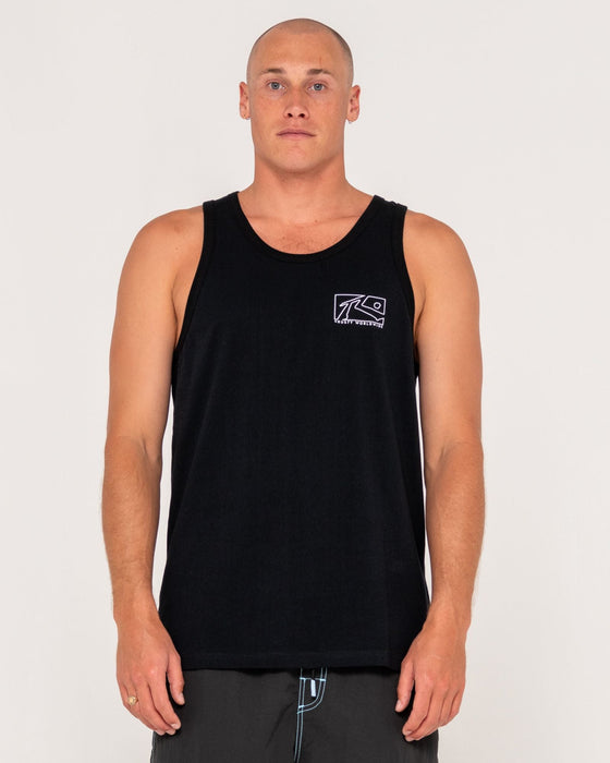 man-wearing-boxed-out-tank-in-black
