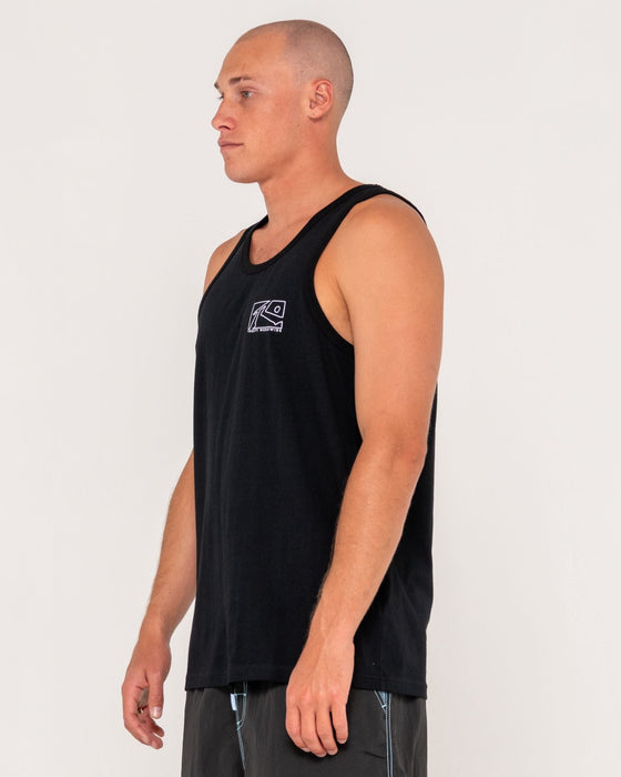 man-wearing-boxed-out-tank-in-black
