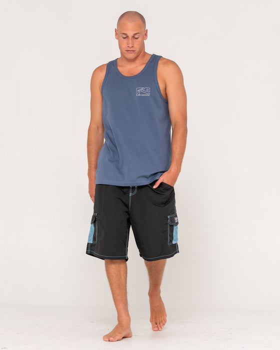 man-wearing-boxed-out-tank-in-china-blue