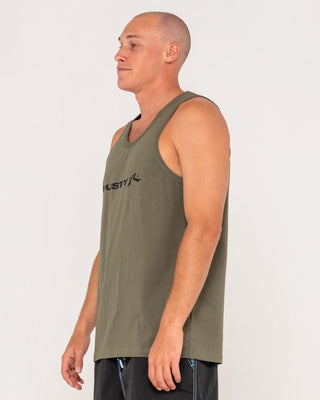 Man wearing Vital Tank in Savanna