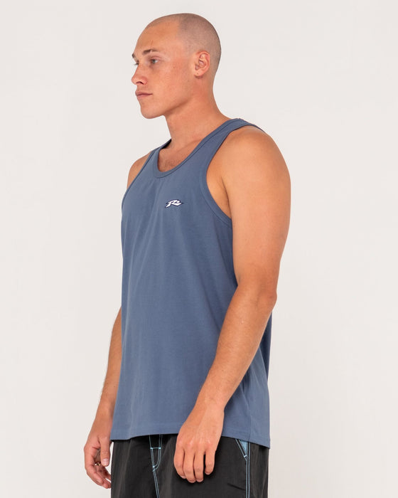 man-wearing-registered-tank-in-china-blue