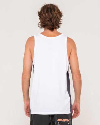 Man wearing Hyper Tank in White