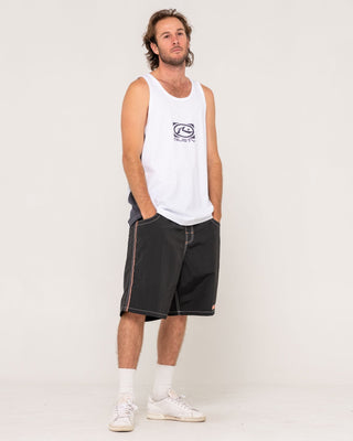 Man wearing Hyper Tank in White