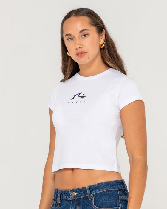 woman-wearing-rusty-essentials-relaxed-mini-tee-in-white