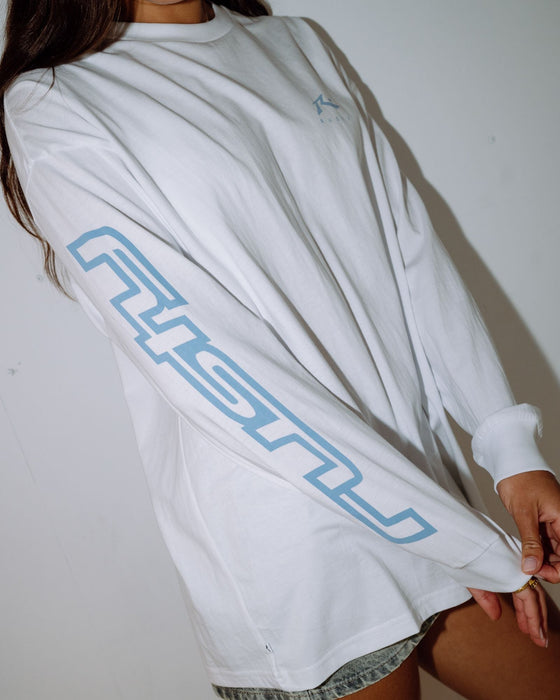 woman-wearing-play-it-safe-l-s-tee-in-white