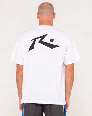 Man wearing Competition Short Sleeve Tee in White