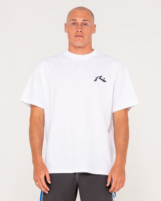 Man wearing Competition Short Sleeve Tee in White