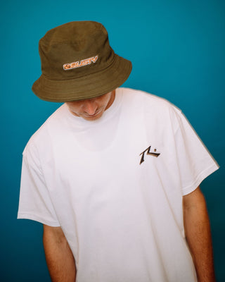 Man wearing Competition Short Sleeve Tee in White