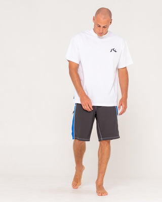 Man wearing Competition Short Sleeve Tee in White