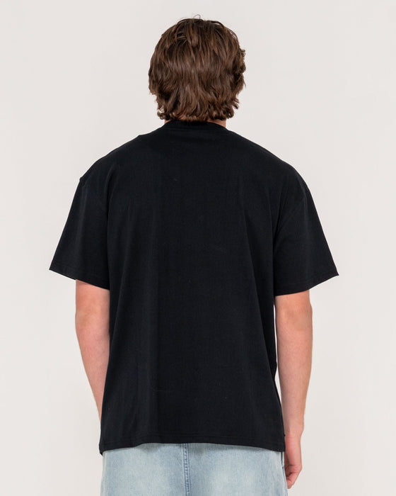 man-wearing-vital-rusty-short-sleeve-tee-in-black-2
