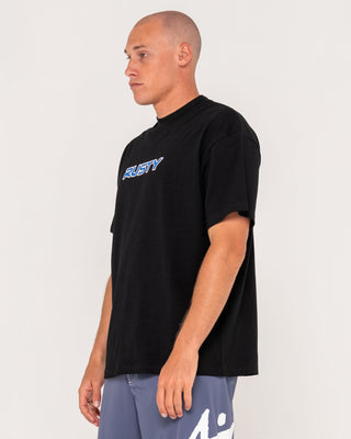 Man wearing You Know Short Sleeve Tee in Black