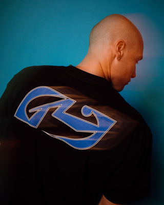 Man wearing You Know Short Sleeve Tee in Black