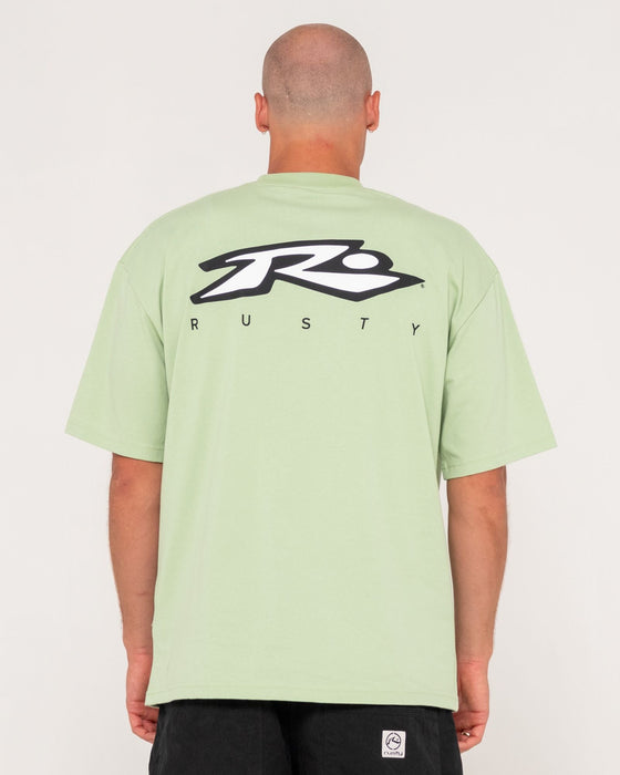 man-wearing-registered-short-sleeve-tee-in-smoke-green