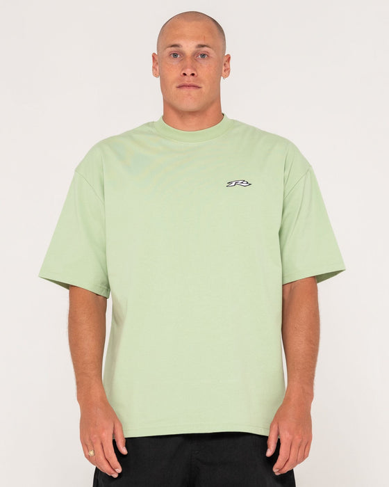 man-wearing-registered-short-sleeve-tee-in-smoke-green