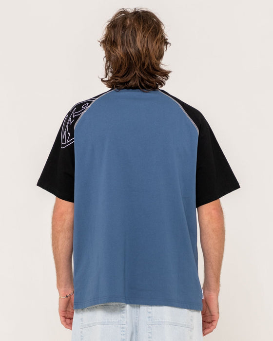 man-wearing-incognito-short-sleeve-tee-in-china-blue