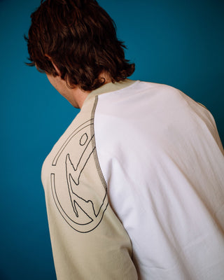 Man wearing Incognito Short Sleeve Tee in White