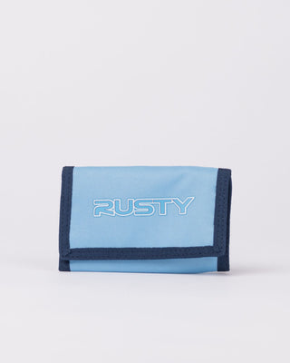 Girls Academy Tri Fold Wallet Girls in Retro Blue