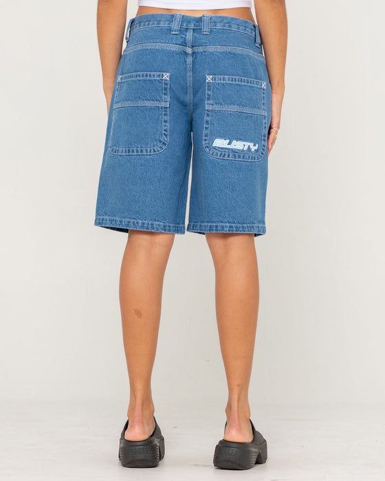 woman-wearing-flip-mommy-tapeless-low-rise-denim-short-in-middy-blue