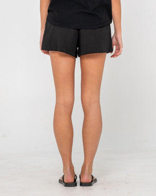 Woman wearing Rumour Lounge Short in Black