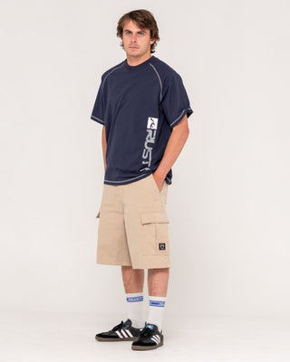 man-wearing-commando-cargo-short-in-stone