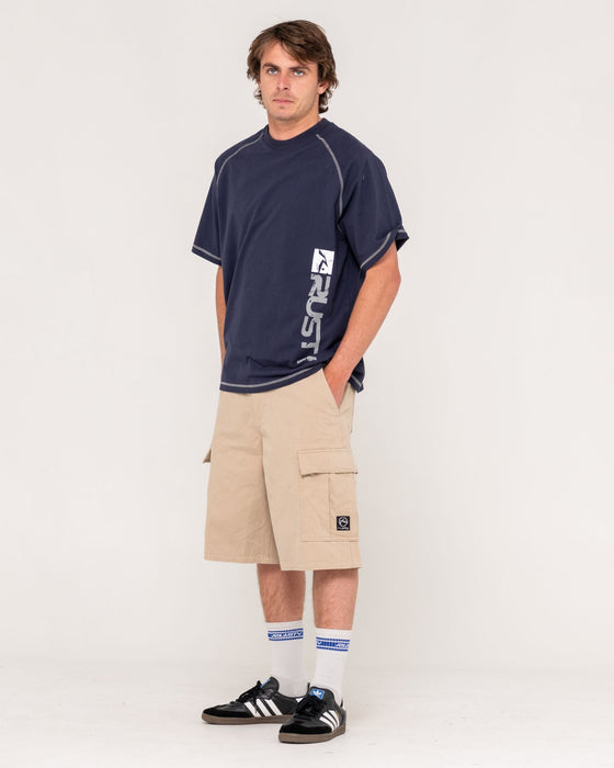 man-wearing-commando-cargo-short-in-stone