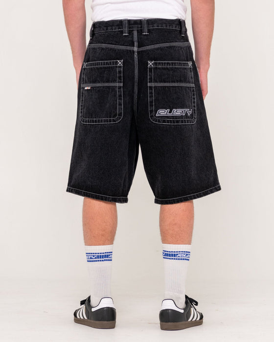 man-wearing-flip-daddy-draggin-jort-black-out-in-black-out